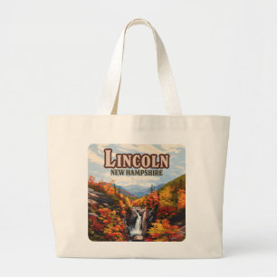 Bolsa Tote Grande Lincoln New Hampshire Franconia Falls