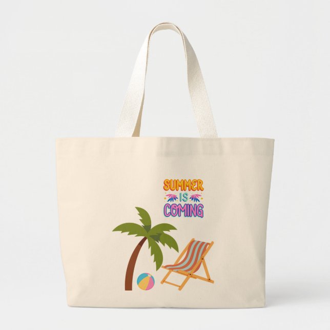 Bolsa Tote Grande Lindo bolso, comodo y alegre  (Frente)