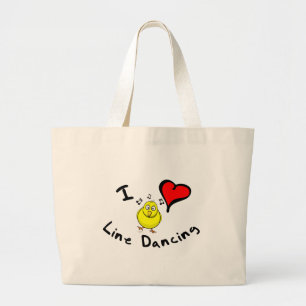 Bolsa Tote Grande Linha artigos do presente da dança - linha de