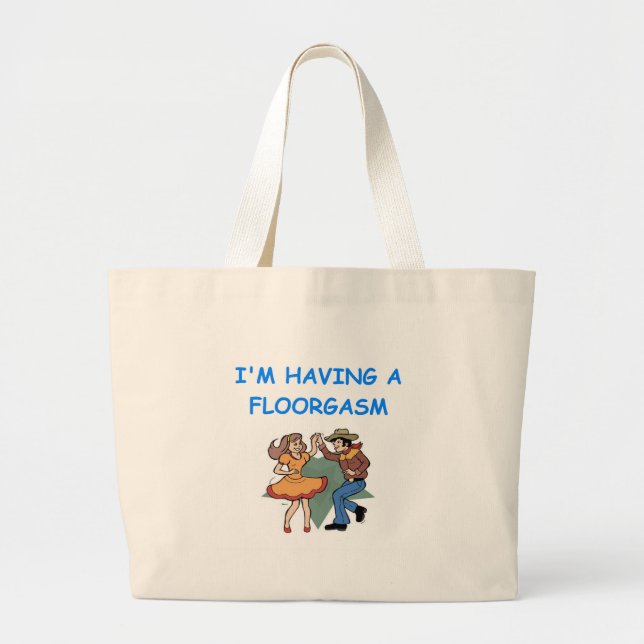 Bolsa Tote Grande linha dança (Frente)