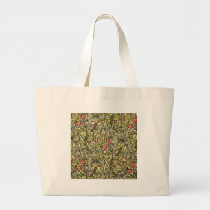 Bolsa Tote Grande Lírio do ouro de William Morris