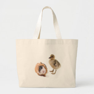 Bolsa Tote Grande little goose and guinea pig