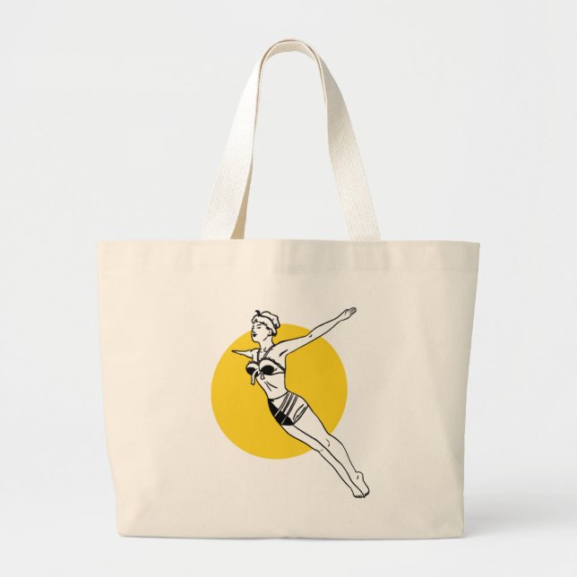 Bolsa Tote Grande Livre (Frente)