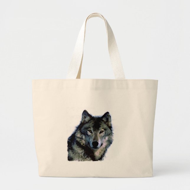 Bolsa Tote Grande Lobo (Frente)