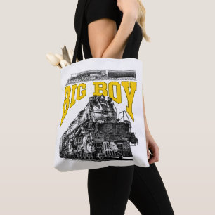 Bolsa Tote Grande Locomotiva a Vapor Big Boy 4014. Classe 400