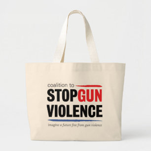 Bolsa Tote Grande Logotipo atual de CSGV