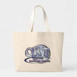 BOLSA TOTE GRANDE LOGOTIPO AZUL DE TERAPÊUTICA RESPIRATÓRIA CERTIFIC