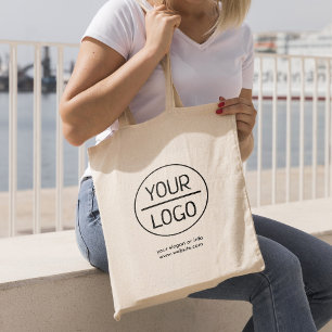 Bolsa Tote Grande Logotipo comercial Empresa moderna Promocional G