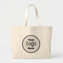 Bolsa Tote Grande Logótipo comercial Tote Bag
