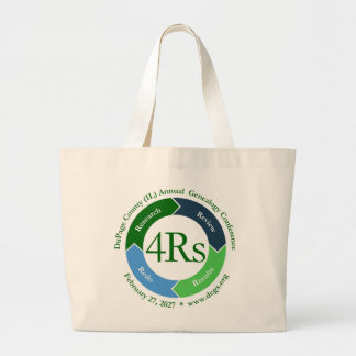 Bolsa Tote Grande Logotipo da Conferência DCGS 2027