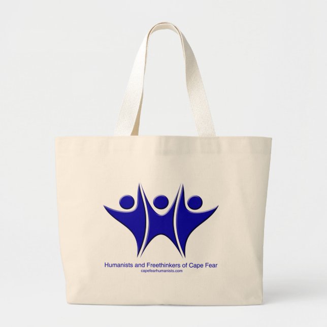 Bolsa Tote Grande Logotipo de HFCF (Frente)