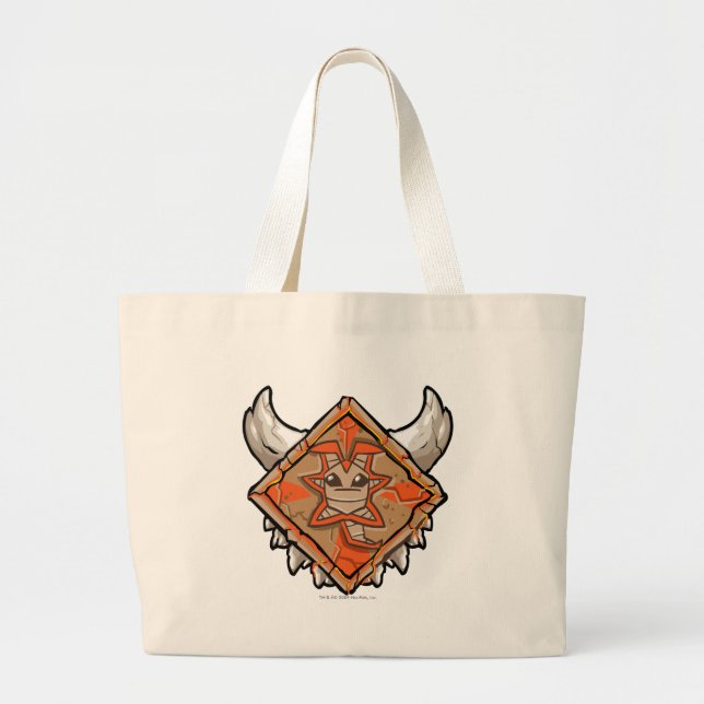 Bolsa Tote Grande Logotipo de Tyrannia da equipe (Frente)