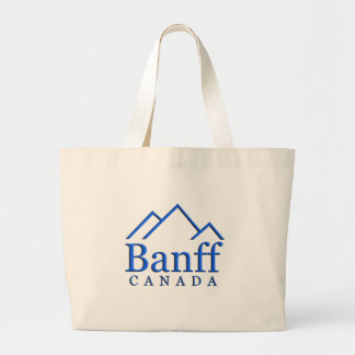 Bolsa Tote Grande Logotipo do Banff National Park