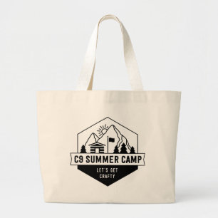 Bolsa Tote Grande Logotipo do Campo de Verão C9 de 2022
