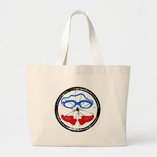 Bolsa Tote Grande Logótipo do Triathlon Freak