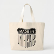 Logotipo Patriótico Vintage Feito Na América Toteb