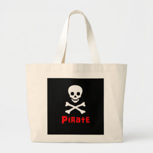Bolsa Tote Grande Logótipo Pirate