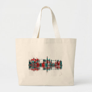 Bolsa Tote Grande London England Skyline