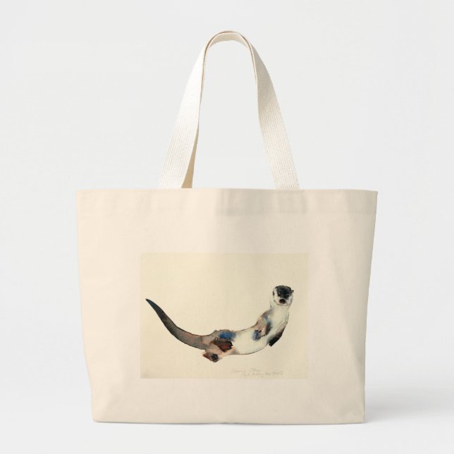 Bolsa Tote Grande Lontra curiosa 2003 (Frente)