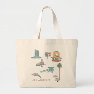 Bolsa Tote Grande Los Angeles Tote Bag
