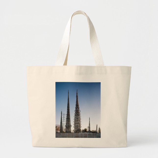 Bolsa Tote Grande Los Angeles Watts Towers (Frente)