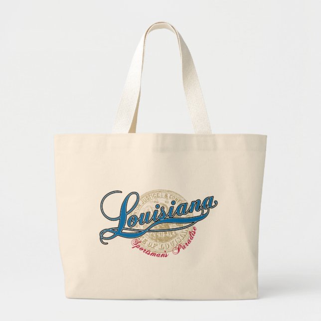 Bolsa Tote Grande Louisiana (Frente)