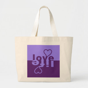 Bolsa Tote Grande Love Life