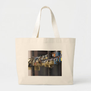 Bolsa Tote Grande Love Padlocks, Praga