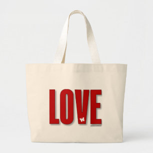 Bolsa Tote Grande Love Tote Bag