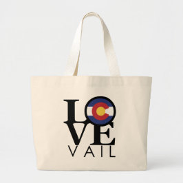 Bolsa Tote Grande LOVE Vail Colorado