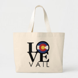 Bolsa Tote Grande LOVE Vail Colorado