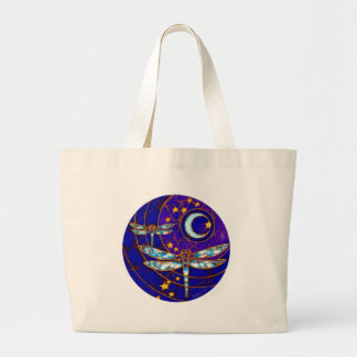Bolsa Tote Grande lua da libélula