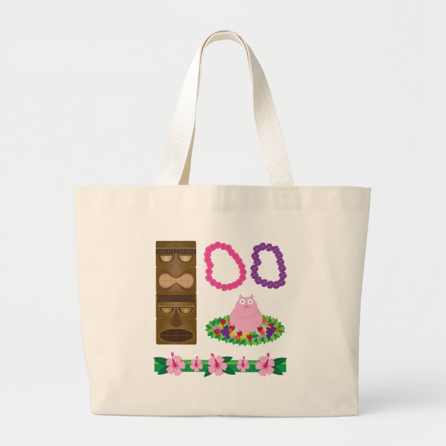 Bolsa Tote Grande luau (Frente)