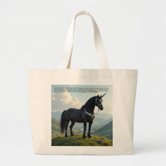 Bolsa Tote Grande Lucky Unicorn