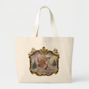 Bolsa Tote Grande Luís XVI e Marie Antonieta Espelho 4