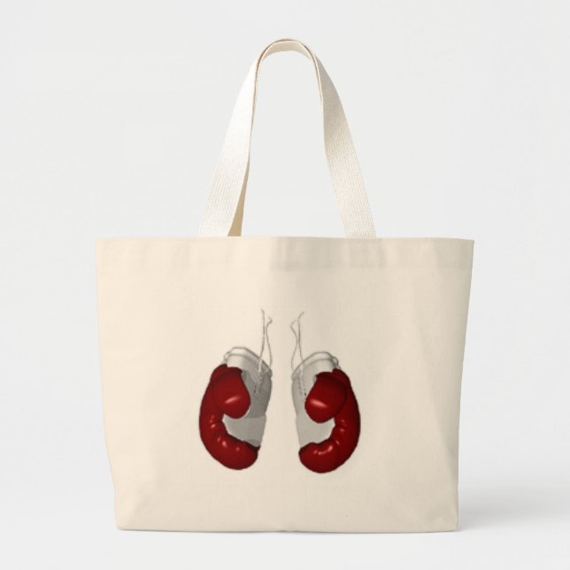Bolsa Tote Grande Luvas de encaixotamento (Frente)
