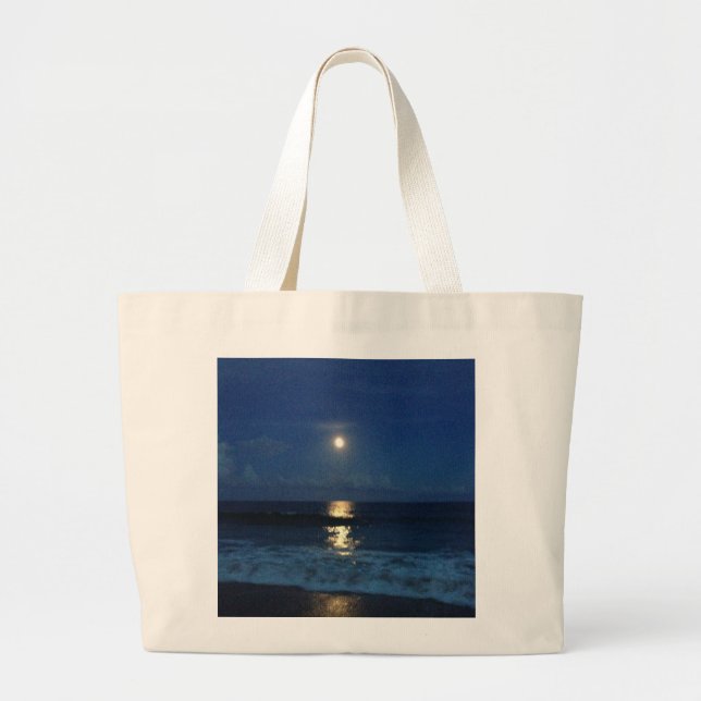 Bolsa Tote Grande LUZ DE LUZ na PRAIA (Frente)
