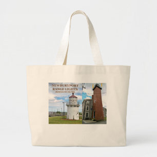 Bolsa Tote Grande Luzes de escala de Newburyport, sacola de