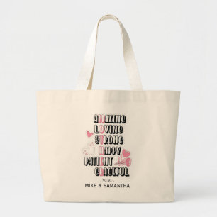 Bolsa Tote Grande M.O.T.H.E.R - Um tributo às Mães