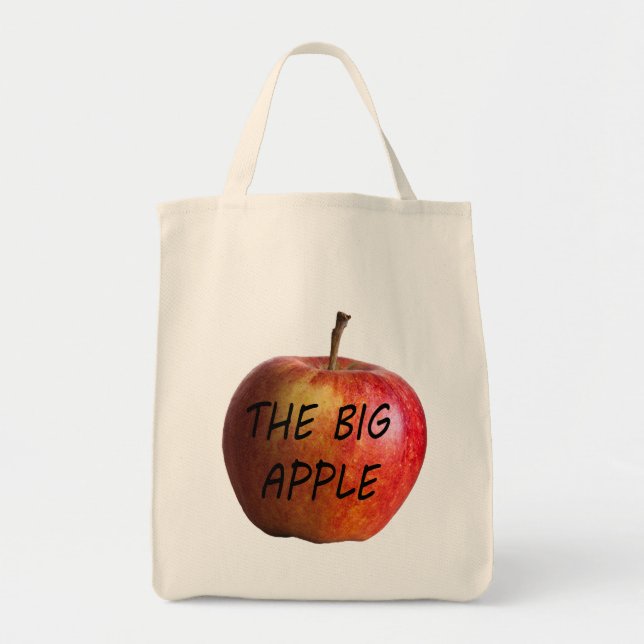 Bolsa Tote Grande Maçã (Frente)