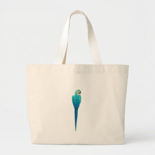 Bolsa Tote Grande Macaw azul e amarelo de Junglewalk.com