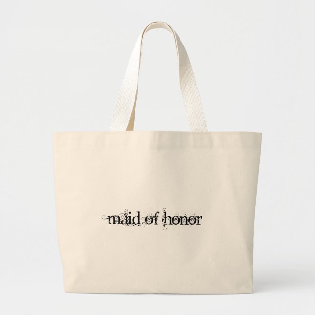 Bolsa Tote Grande Madrinha de casamento (Frente)