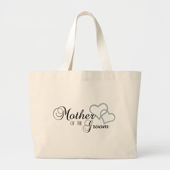 Bolsa Tote Grande Mãe da mostra do falso do noivo (Frente)