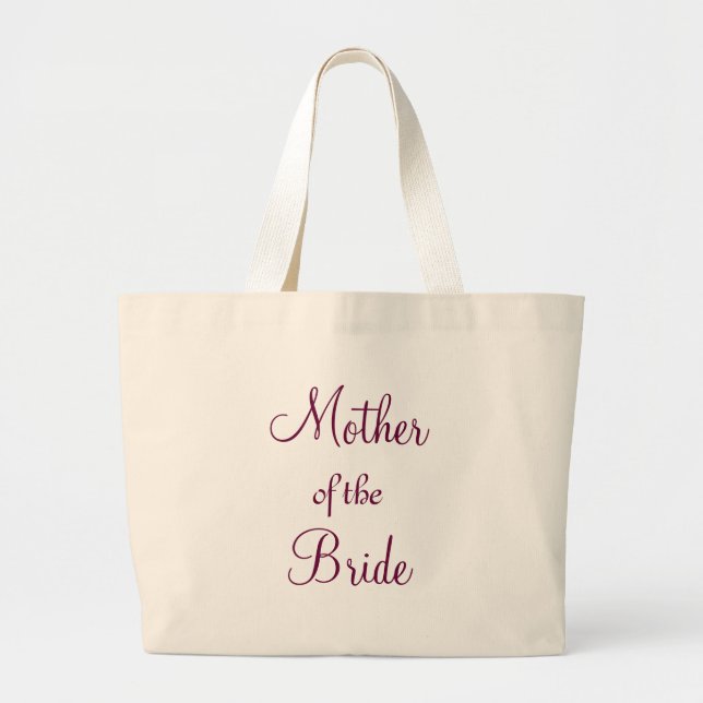 Bolsa Tote Grande Mãe da Noiva (Frente)