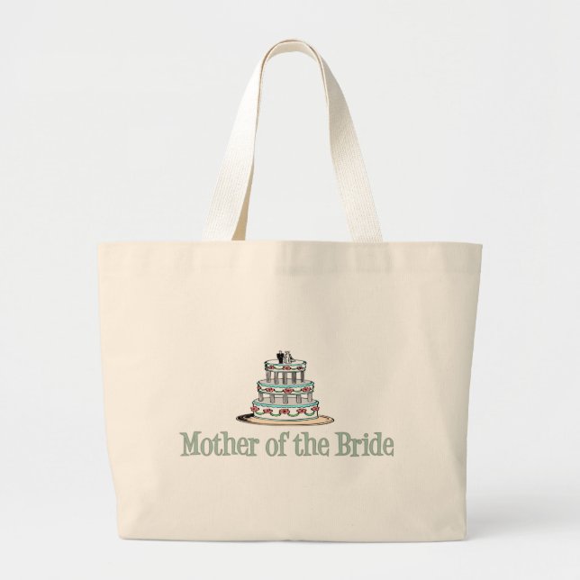 Bolsa Tote Grande Mãe da noiva (bolo) (Frente)
