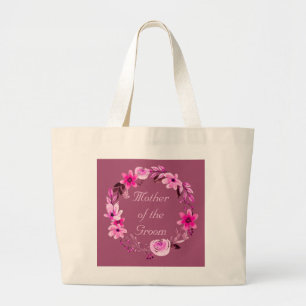 Bolsa Tote Grande Mãe de Noiva de Bridesmaid do Noivo