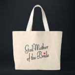Bolsa Tote Grande Mãe do deus da noiva<br><div class="desc">Mãe do deus da noiva</div>