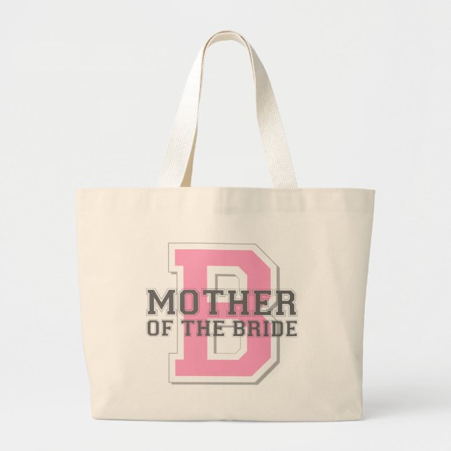Bolsa Tote Grande Mãe do elogio da noiva (Frente)