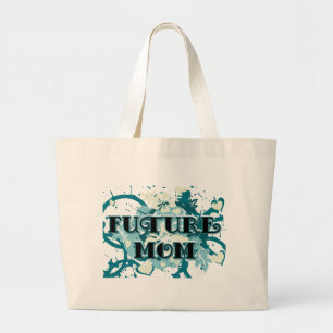 Bolsa Tote Grande Mãe do Futuro - Corações e Flores