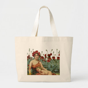 Bolsa Tote Grande Mãe e filho